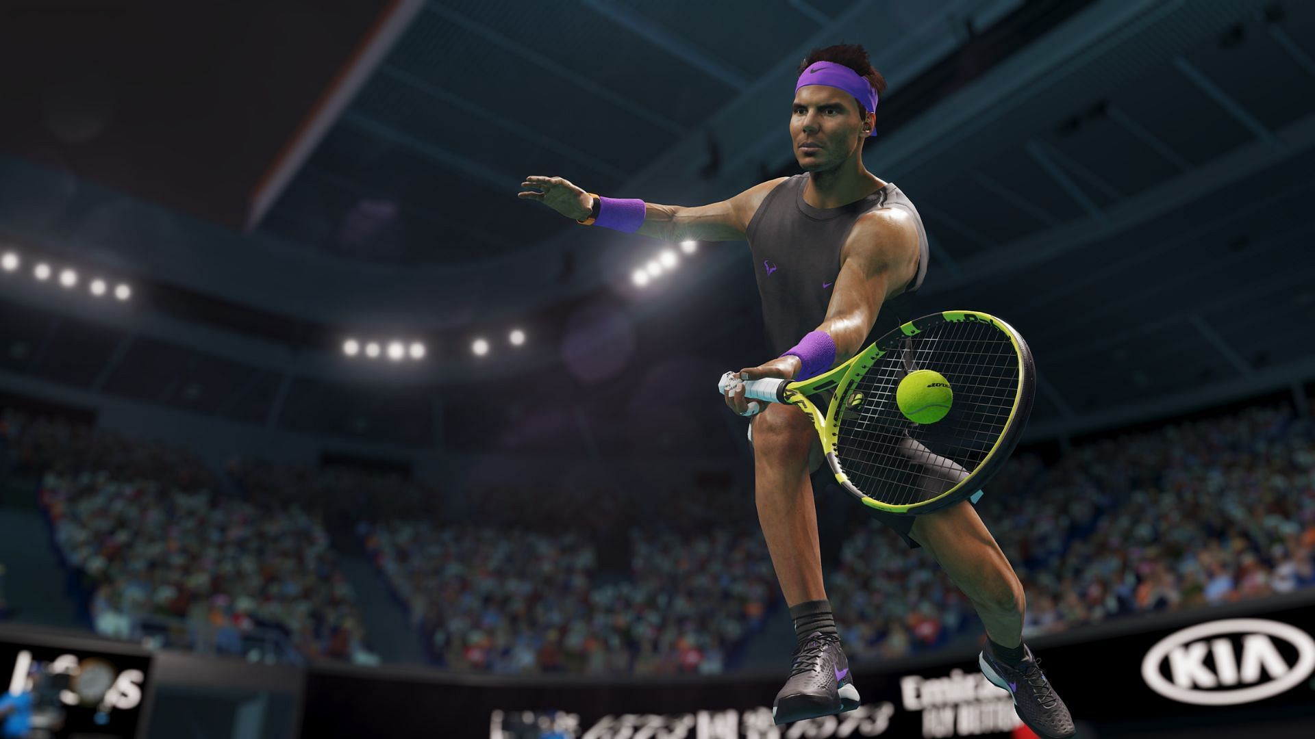 AO Tennis 2 features many famous players (Image via Nacon)